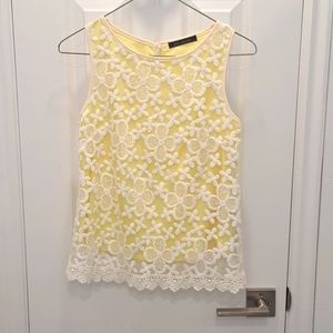 floral sleeveless top size small